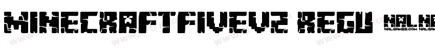 MinecraftFivev2 Regu字体转换